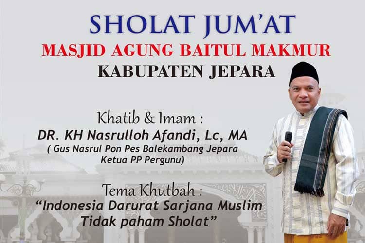 Jutaan Sarjana Muslim Belum Paham Ibadah Shalat, Gus Nasrul Buka Suara