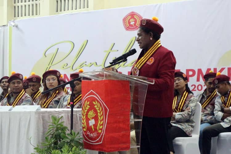 Kepengurusan PP PMKRI Periode 2024-2026 Dilantik, Susana Florinka: PMKRI Komitmen Menjaga Kebhinekaan