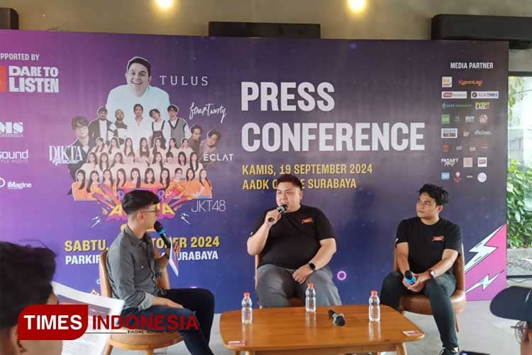 Siap-siap! Tulus Hingga JKT 48 Akan Mengguncang Live Arena Festival 2024 Surabaya
