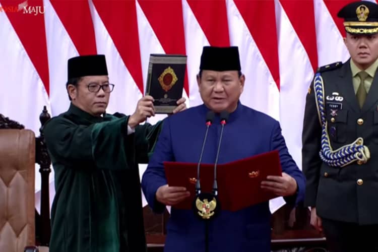 Resmi Dilantik, Ini Isi Sumpah Presiden dan Wakil Presiden RI