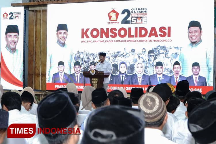 Gerindra Kumpulkan Ratusan Kader, Mantapkan Strategi Menangkan Gus Haris-Ra Fahmi di Pilkada Probolinggo