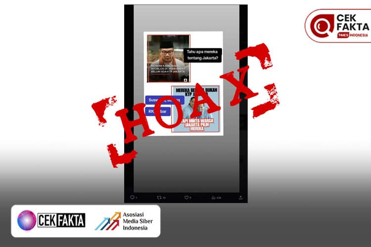 CEK FAKTA: Benarkah Cagub Ridwan Kamil Gunakan Hak Pilih di Jabar, Cawagub Suswono di Jateng?