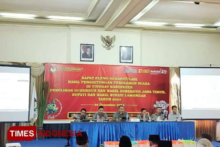 Hasil Real Count, Yes-Dirham Menang di Pilkada Lamongan 2024