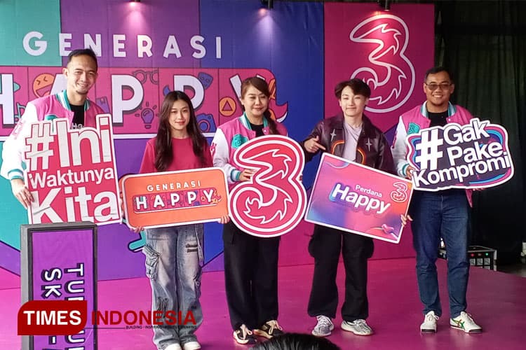 Ribuan Gen Z di Jember, Antusias Hadiri Acara Happy Tri