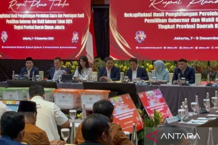 Pilgub Jakarta 2024, KPU Sahkan Kemenangan Pramono Anung-Rano Karno