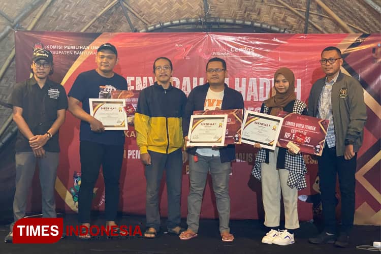 Inilah Pemenang Lomba Video Pendek Sukseskan Pilkada Banyuwangi 2024