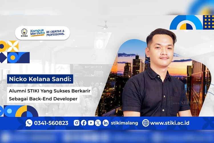 Nicko Kelana Sandi: Alumni STIKI yang Sukses Berkarir sebagai Back-End Developer