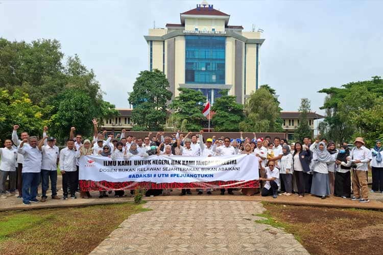 Dosen Universitas Trunojoyo Madura Ikut Suarakan Tuntutan Pembayaran Tunjangan Kinerja