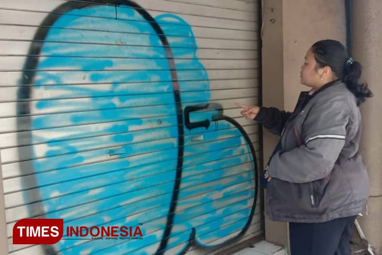 Vandalisme di Kota Malang Makin Merajalela, Ada yang Tertangkap Wajahnya Dicoret-coret