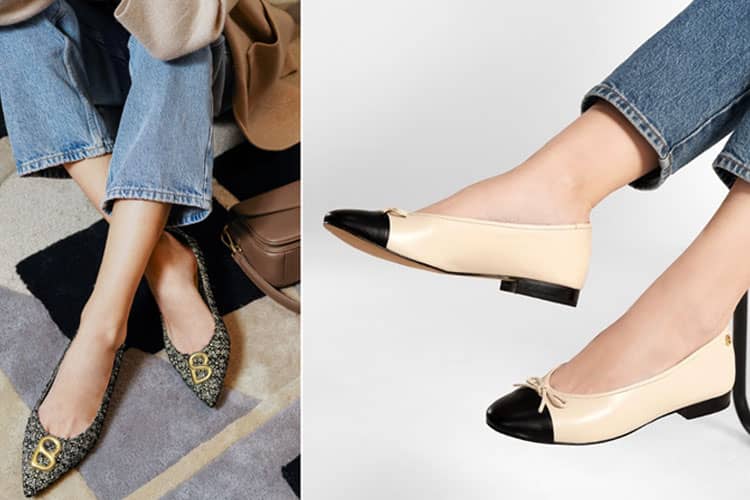 3 Outfit Menarik yang Cocok dengan Sepatu Flat Shoes Wanita