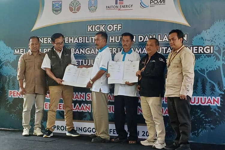 Paiton Energy-Pemerintah Bersinergi Rehabilitasi Hutan dan Lahan di Probolinggo