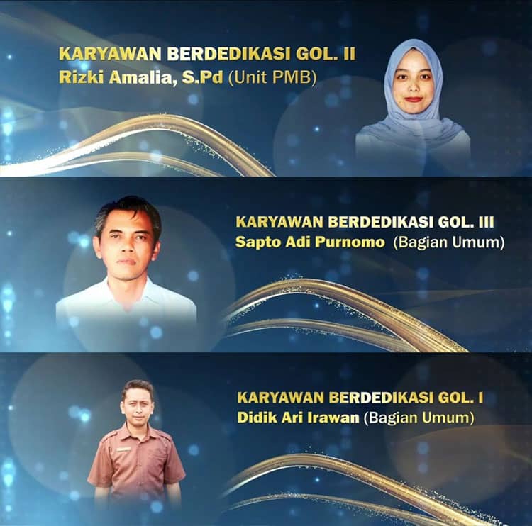 Dies Natalis Ke-54 UWG Malang beri Berikan Penghargaan kepada Dosen, Karyawan, dan Mahasiswa Berprestasi