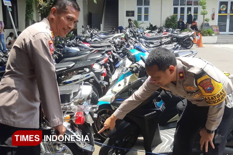 130 Kendaraan Balap Liar Diamankan di Kota Malang, Polisi Selidiki Indikasi Perjudian