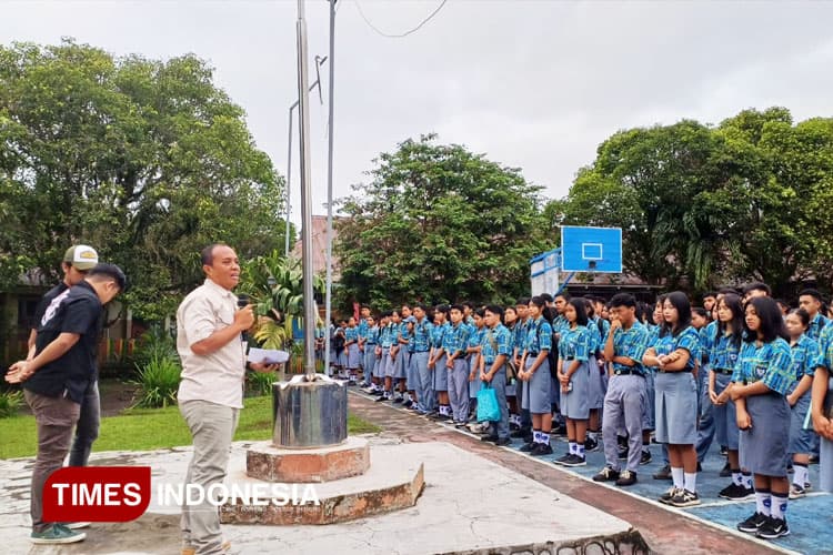 Densus 88 Polri Sosialisasi Pencegahan Radikalisme di Lingkungan Pelajar Halmahera Utara