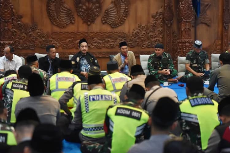 Sinergitas Tiga Pilar Pacitan Perkuat Harkamtibmas Akhir Ramadan