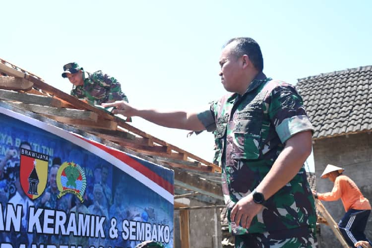 Korem Dhirotsaha Jaya Renovasi Panti Asuhan Citra Diri Pacitan