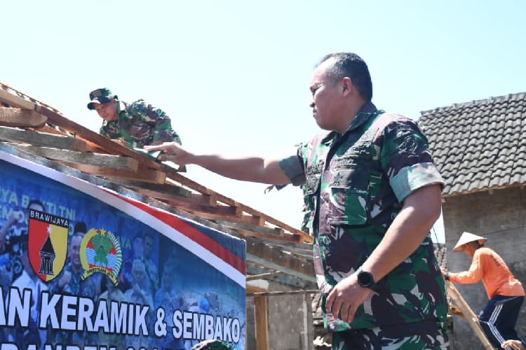 Korem Dhirotsaha Jaya Renovasi Panti Asuhan Citra Diri Pacitan