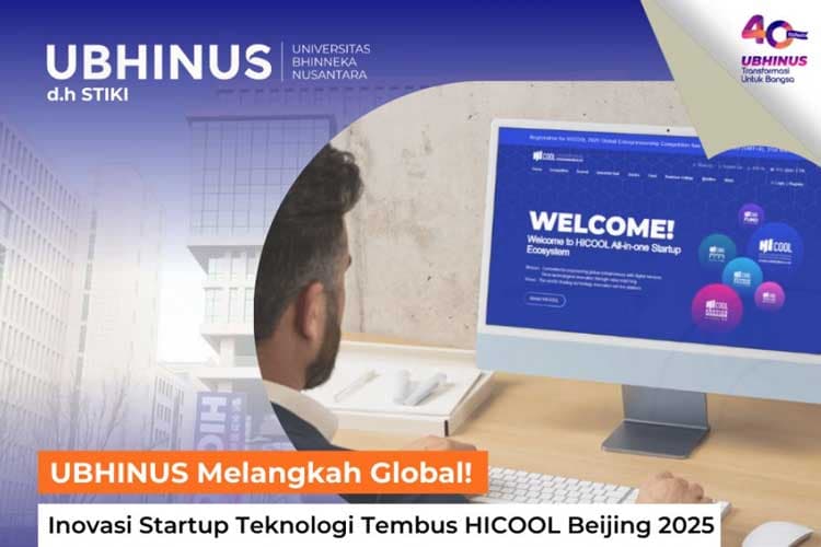 UBHINUS Melangkah Global! Inovasi Startup Teknologi Tembus HICOOL Beijing 2025