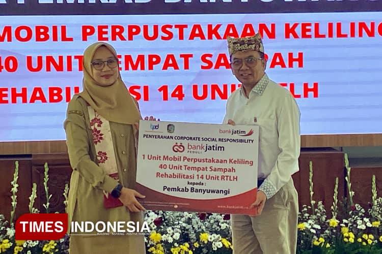 Bupati Banyuwangi Apresiasi CSR Bank Jatim untuk Masyarakat