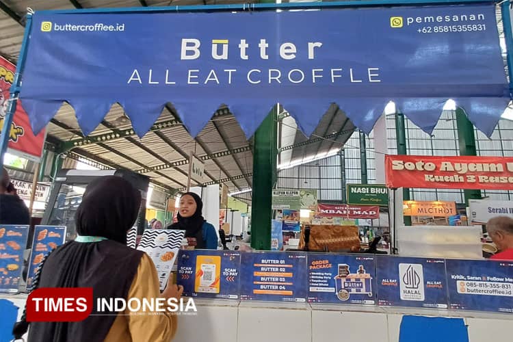 Festival Jajanan Pasar Kota Malang, Butter Croffle Rasa Eropa Harga UMKM di Pasar Klojen
