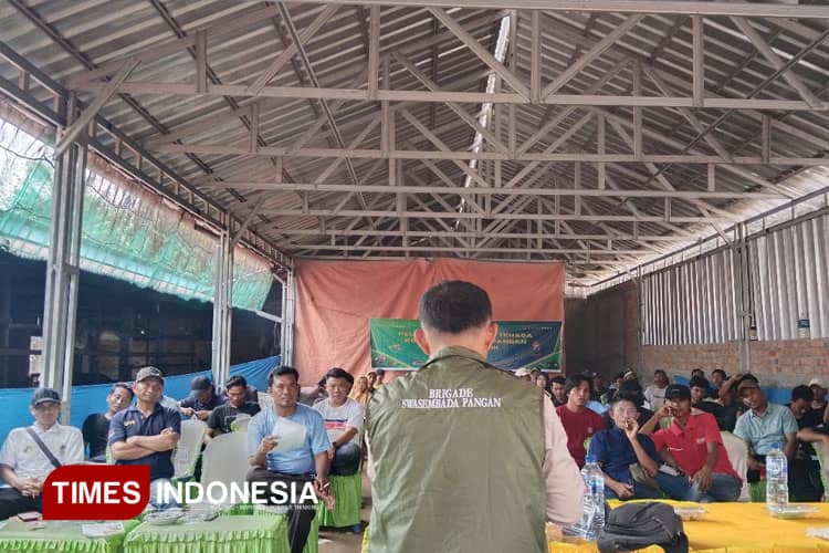 Tingkatkan Kapasitas, Tenaga Kompeten Brigade Pangan Dilatih di Lempuing Jaya