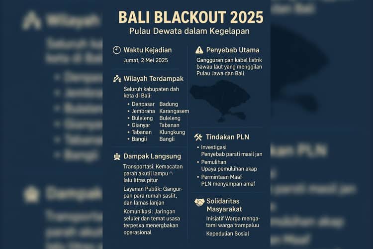 Saat Pulau Dewata Blackout: Wisatawan Bingung, Butuh Diversifikasi Energi