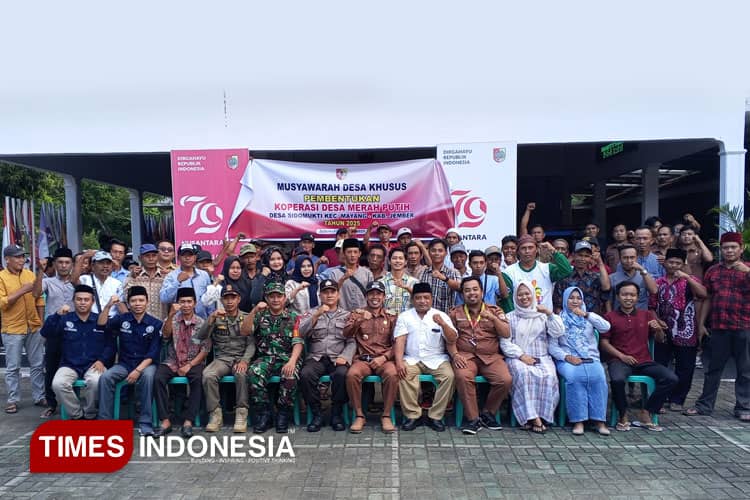 Jalankan Program Presiden, Pemdes Sidomukti Bentuk Pengurus Koperasi Desa Merah Putih