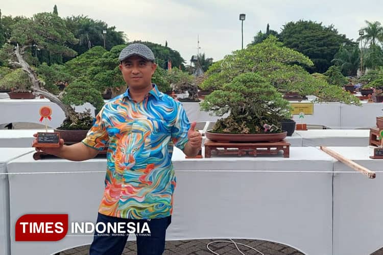 Ajang Giri Kedaton Bonsai di Gresik Resmi Dibuka, 1.001 Bonsai Tampil Mempesona