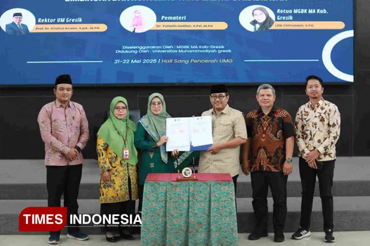 Teken MoU dengan MGBK MA Kab Gresik, UM Gresik Siap Berkolaborasi