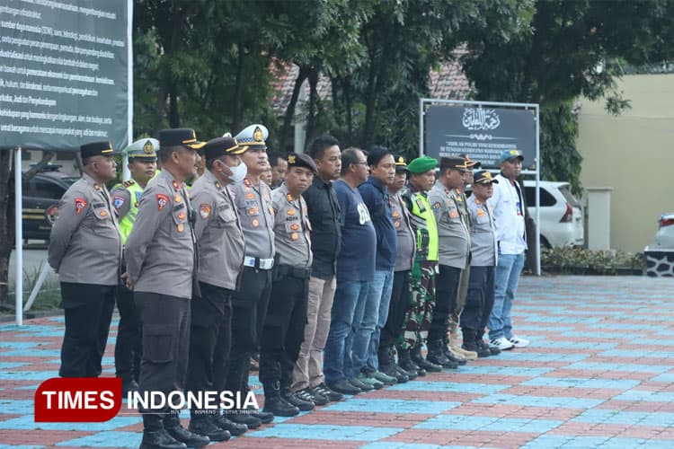 Ratusan Personel Gabungan Dikerahkan Amankan Konvoi Persib Juara di Majalengka