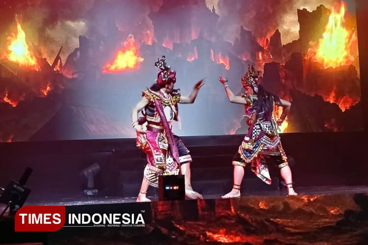 Tampilan Visual Digital Gayatri dalam Relebellion in Wilwatikta
