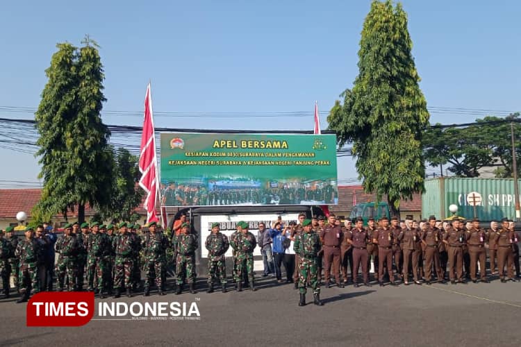 Kodim 0830, Kejari Surabaya, dan Kejari Tanjung Perak Sinergi Penegakan Hukum