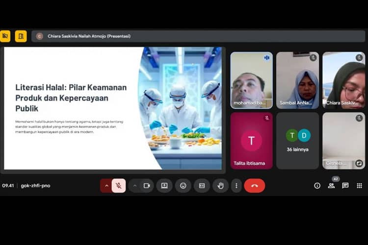 Webinar Literasi Halal “Literasi Halal Sebagai Pilar Keamanan Produk dan Kepercayaan Publik”