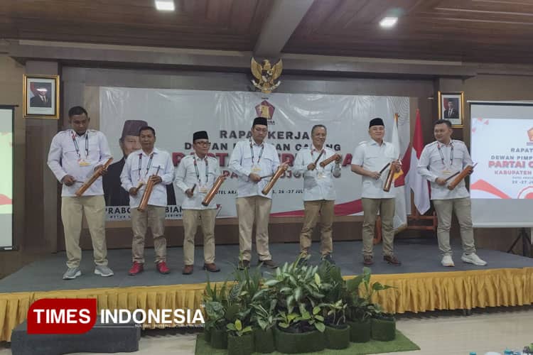 Kader Gerindra Kabupaten Mojokerto Kompak Kawal Program Prabowo di Bumi Majapahit