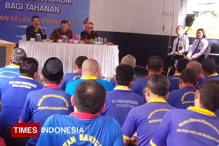 Rutan Banyumas Gandeng Peradi SAI Gelar Penyuluhan Hukum, Tahanan Dapat Wawasan Baru tentang Keadilan