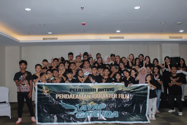 Film 'Sayap Garuda', Dari Kota Malang Menyatukan 100 Talenta Lokal dan Nasional