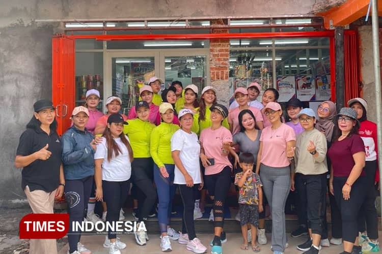 Grand Opening Cendana Mart Sitiarjo, Meriah dengan Senam Sehat dan Voucher Belanja