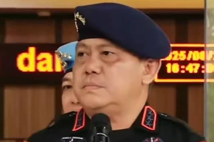 Dankorbrimob Komjen Imam Widodo Minta Maaf atas Tewasnya Driver Ojol Affan Kurniawan