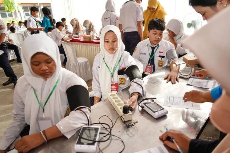 INFO GRAFIK: Cek Kesehatan Gratis Sekolah Dimulai