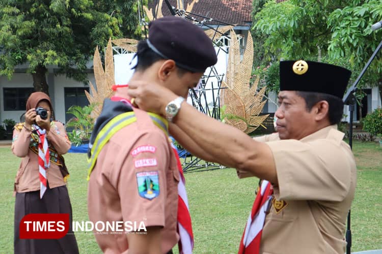 Kemah Penerimaan Tamu Ambalan 2025 di SMAN 1 Pacitan, Wadah Penguatan Karakter Siswa