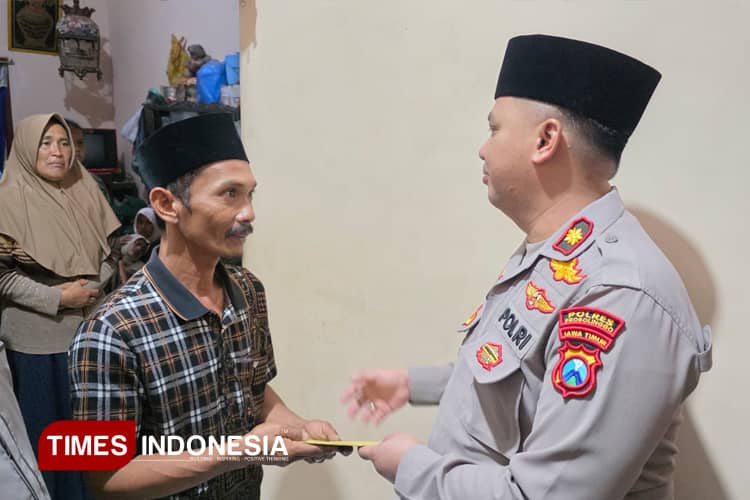 Polres Probolinggo Kunjungi Keluarga Korban Penembakan KKB Papua