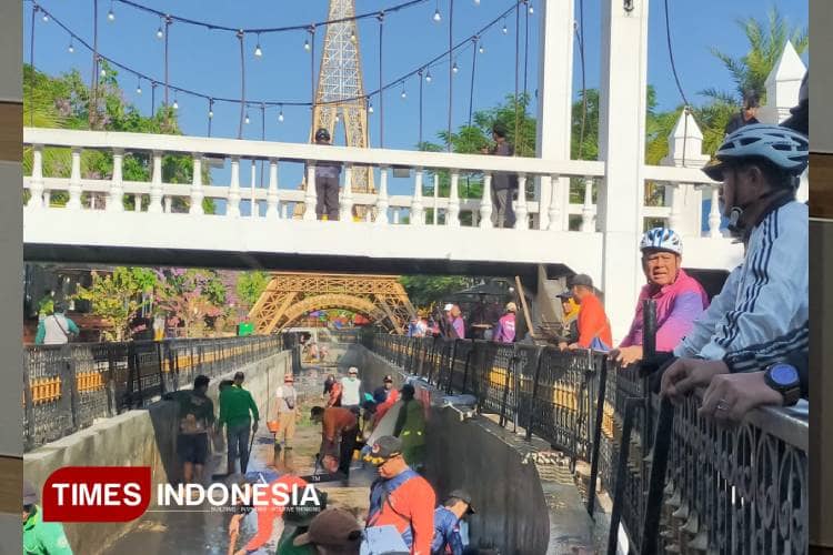 Destinasi Wisata PRC Kebanjiran, Wali Kota Madiun: Tanggul Terlalu Tinggi