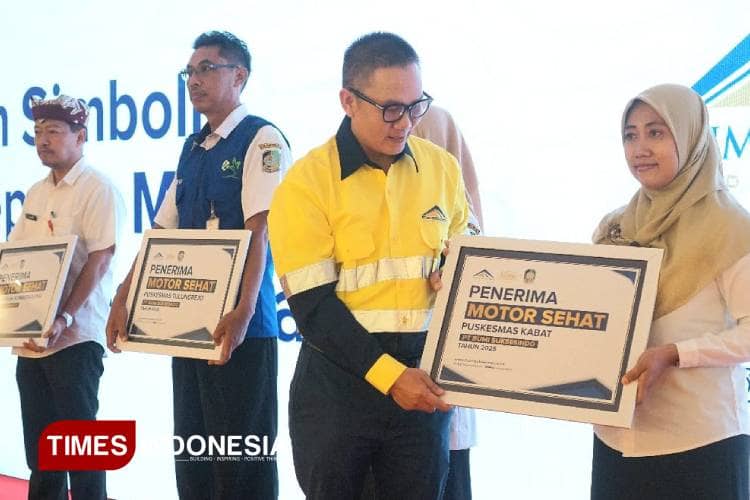 Lima Puskesmas di Banyuwangi Dapat Bantuan Motor Sehat PT BSI