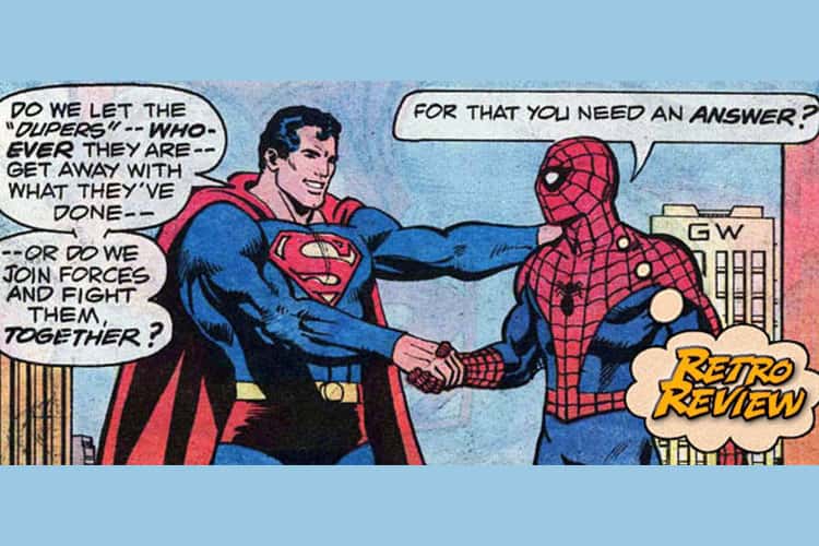 Rayakan 50 Tahun Komik Crossover Superman dan Spider-Man Kembali Dirilis