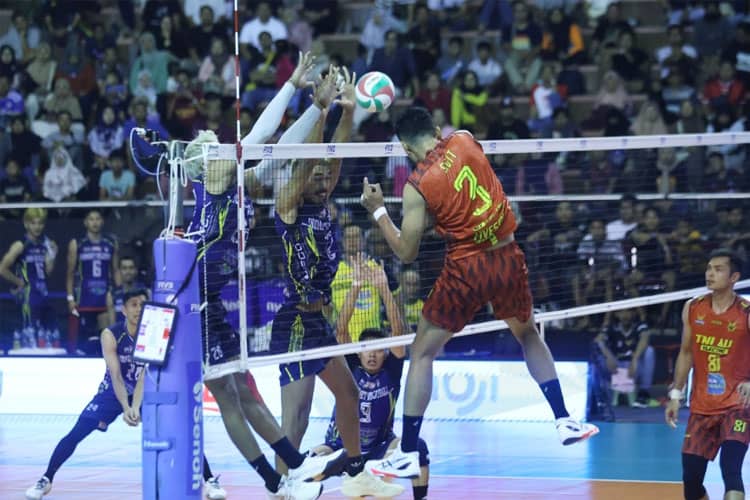 Final Four Livoli Divisi Utama 2025, TNI AU Electric Tundukkan Indomaret 3-1