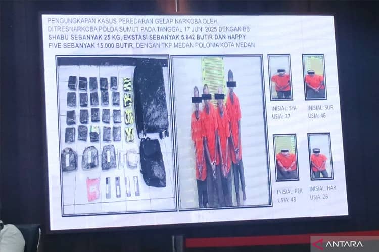 Ungkap 7 Kasus Besar Sepanjang 2025, Polri: Aceh Jadi Episentrum Narkoba