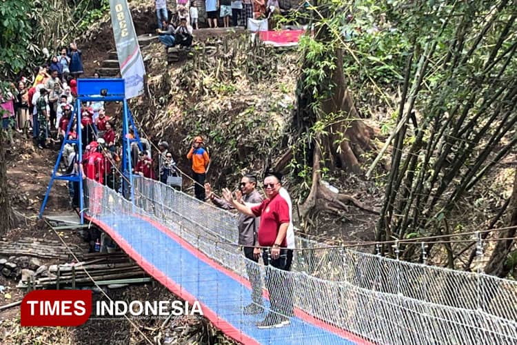 Wali Kota Malang Ingin Jembatan Gantung Polehan Jadi Permanen