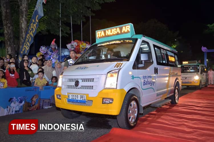 Kota Jambi Kembali Berinovasi Melalui Angkutan Electric Vehicle yang Terintegrasi