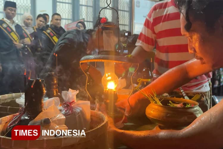 Sumpah Pemuda di Blitar, Tanah dan Air dari Empat Candi Disatukan di Makam Bung Karno