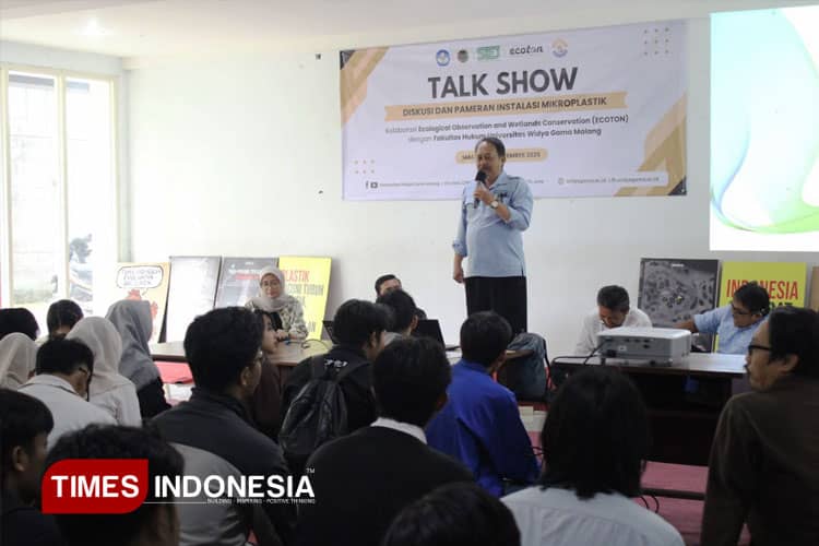 Bangun Kesadaran Hukum Lewat Isu Mikroplastik: FH UWG Kolaborasi dengan ECoton dan SIEJ